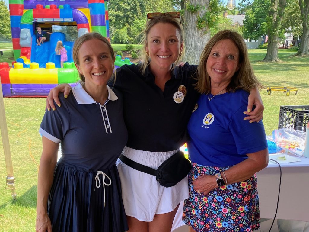 Will Hicks' sisters and mother: Jacqui Di Lorenzo, Lily Hicks, Claudia Hicks